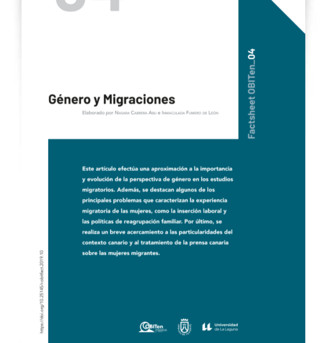 Género y Migraciones